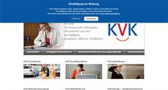 Desktop Screenshot of kvk-kassel.de